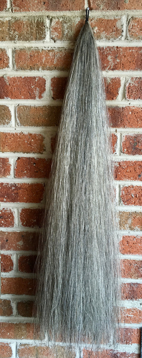 white, pally and grey false tails – Equine Image