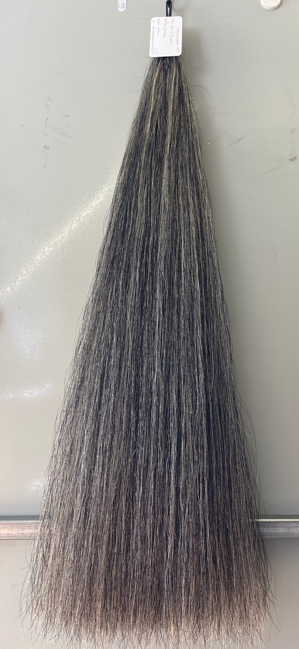 Qhorse Salt & pepper 100 cm cut End Double Thickness