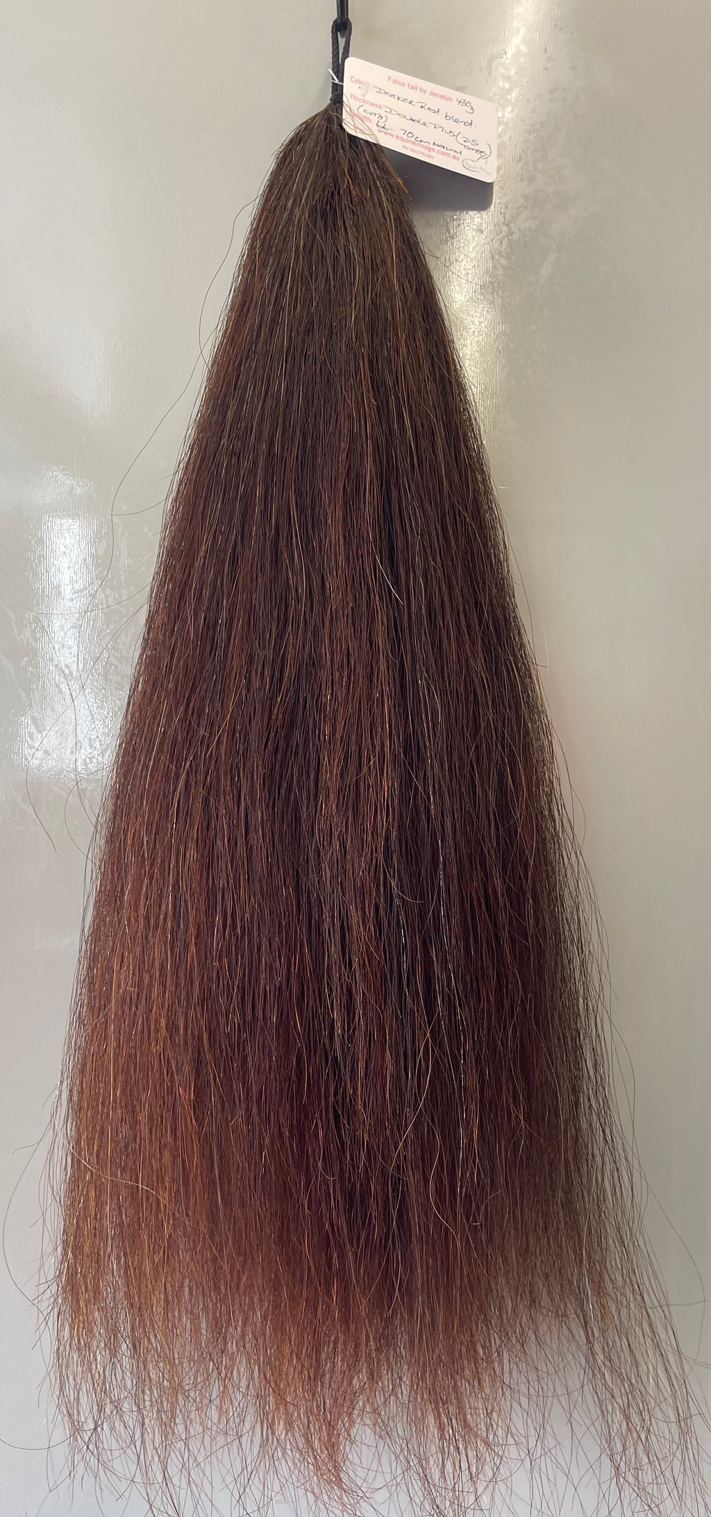 Darker Red Blend Big Double plus  66-72 cm  natural end