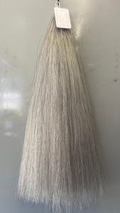 Light Grey false tail 67 cm long Triple thickness