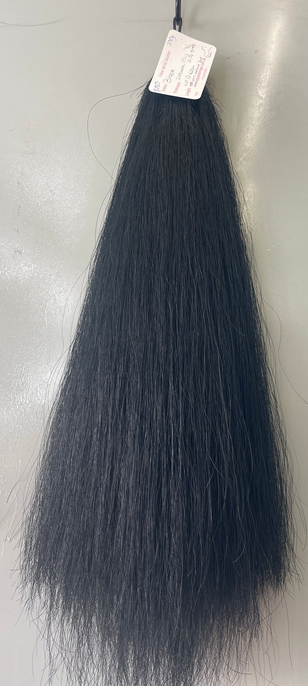 Dyed Black Double ( big double 2 &1/4) times 62-68 cm long