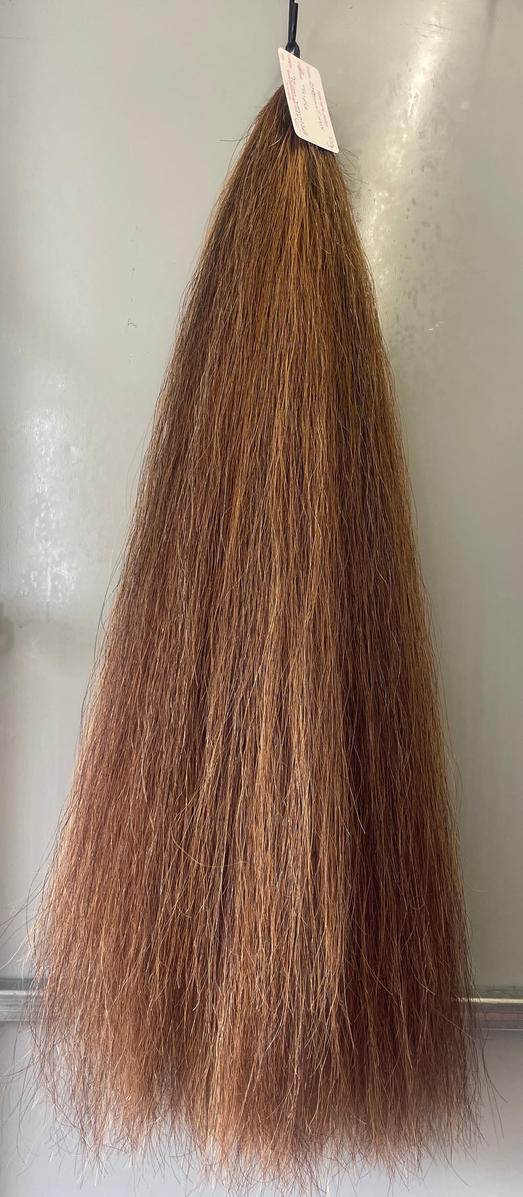 Qhorse Chestnut mix blend Triple 770g 95 cm long natural end Double loop Top