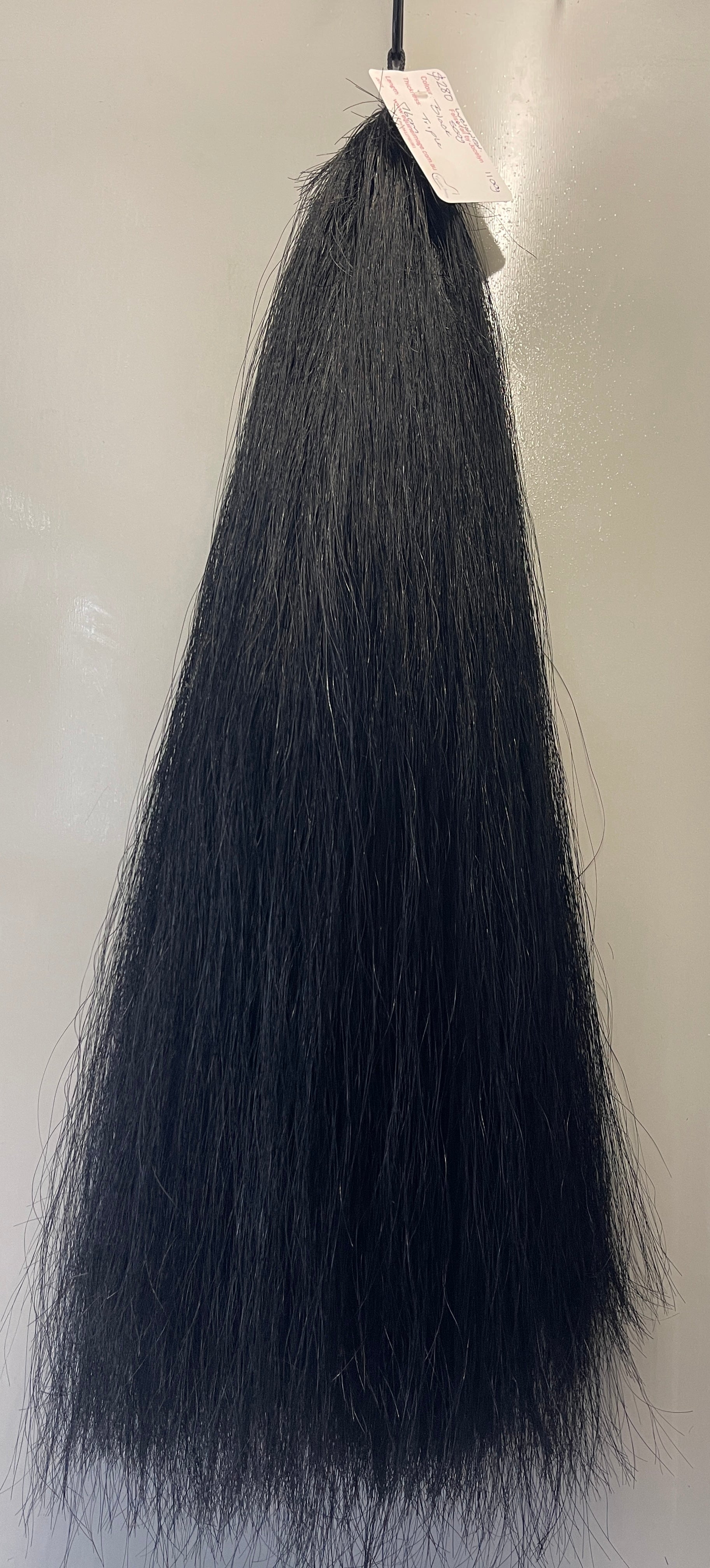 Weighted Dyed Black 76cm natural end Triple final weight 1100g