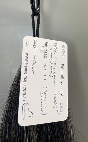 Dark Grey blend ( young horse ) full plus plus 60 cm long