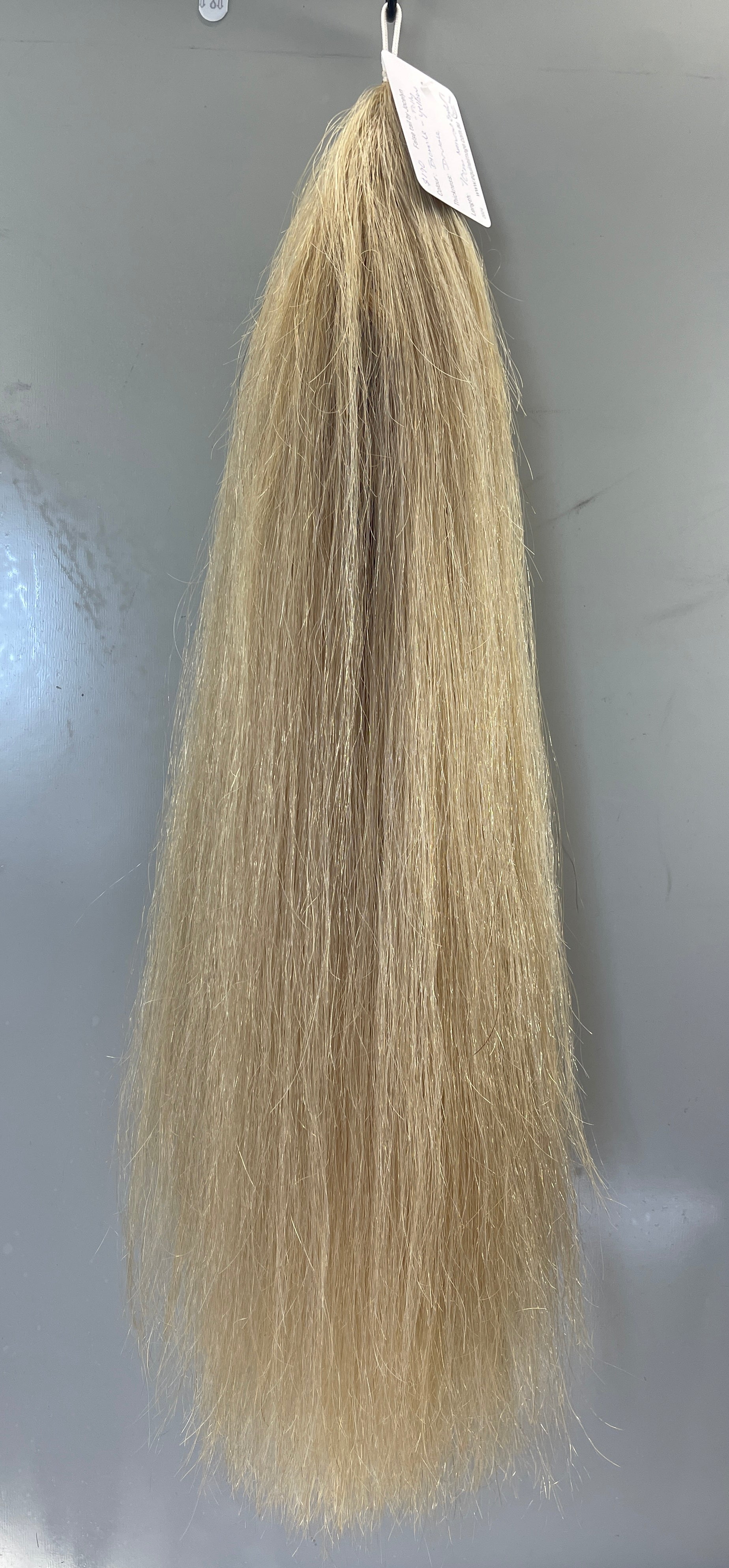 Blonde Pally yellow 70 cm Double thickness