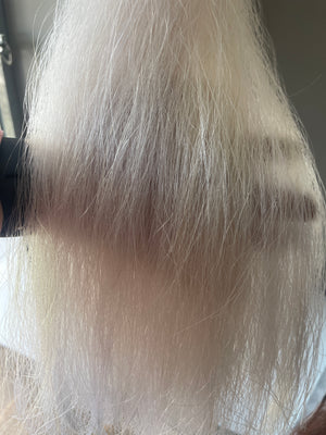 silver White Qhorse length 90 cm not including the loop length Triple thickness