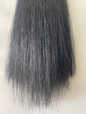 Dyed Black Double ( big double 2 &1/4) times 62-68 cm long