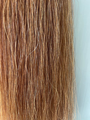 Light Chestnut Flaxen blend Stockhorse / Dressage length 86 cm cut end Full plus (1.5 times )