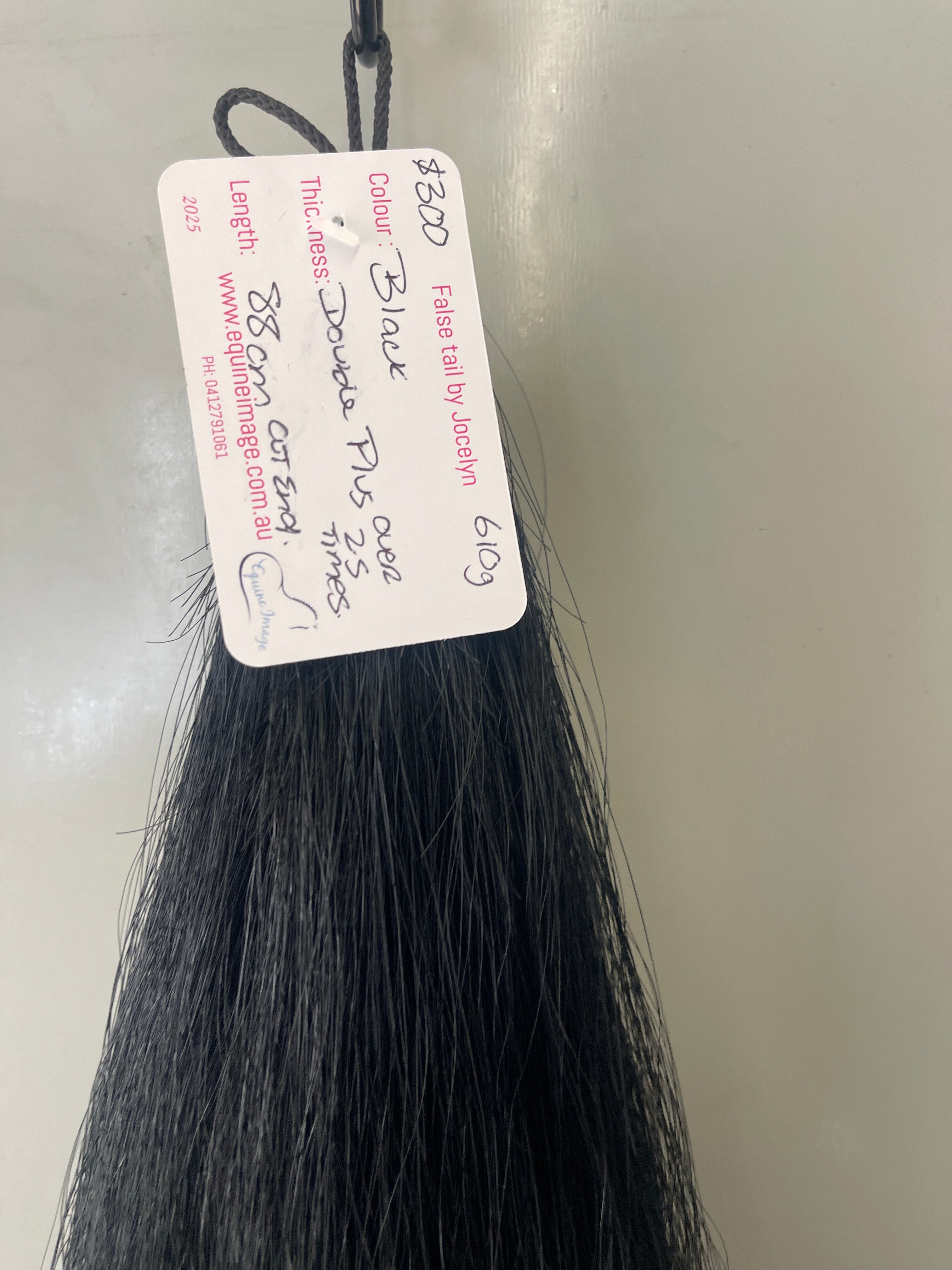 Qhorse length 88 cm cut end Double plus ( over 2.5 times )