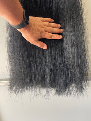 Qhorse length 88 cm cut end Double plus ( over 2.5 times )