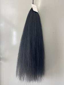 Dyed Black 72 cm long Big Double thickness