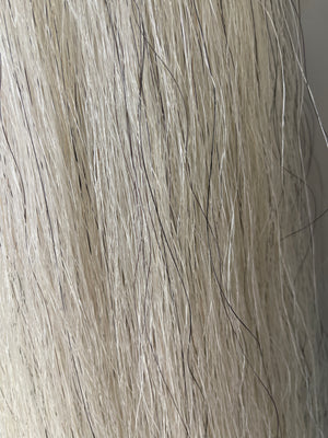 Light Grey Full plus Thickness 72 cm cut end 290g of hair