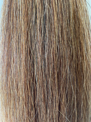 light  chestnut flaxen blend Double plus  thickness 75cm long