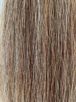 light  chestnut flaxen blend Double plus  thickness 75cm long