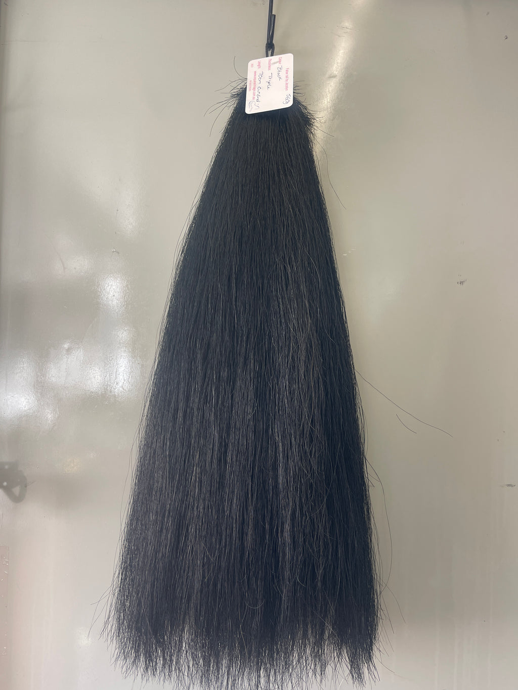 Black Triple Thickness 70 cm cut end false tail