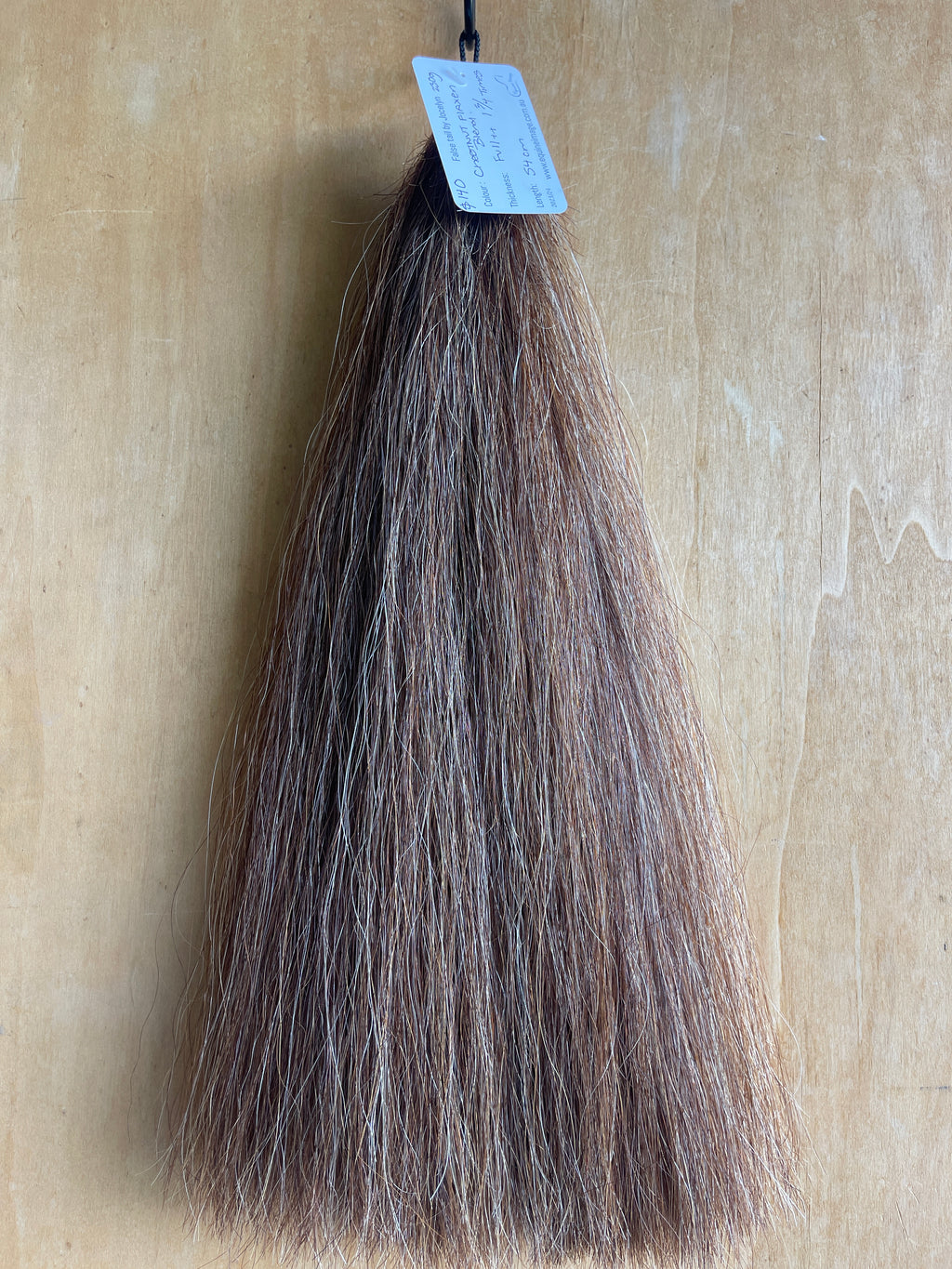 Chestnut Flaxen Blend Full ++ 54cm cut end