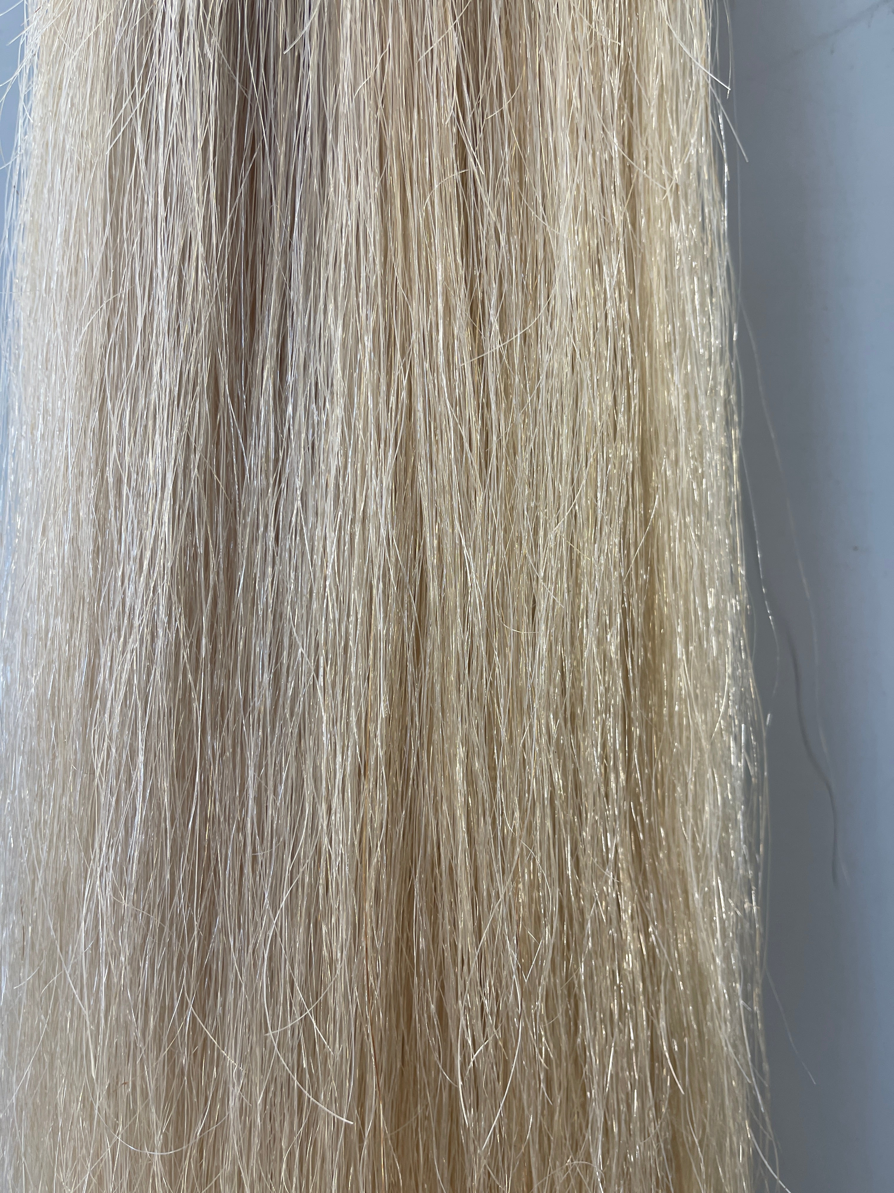 Blonde Pally yellow 70 cm Double thickness