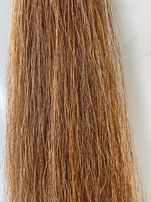 Light Chestnut Flaxen blend Stockhorse / Dressage length 86 cm cut end Full plus (1.5 times )