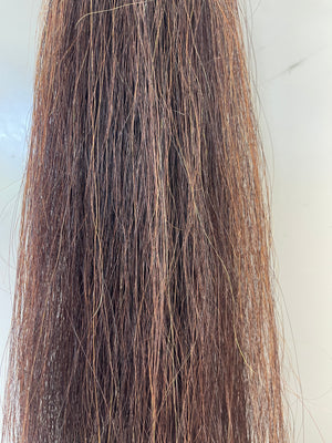 Liver chestnut Dark chestnut Filler - small single thickness 85 cm long cut end