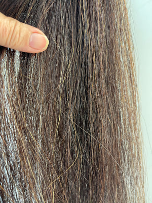 Liver chestnut Dark chestnut Filler - small single thickness 85 cm long cut end