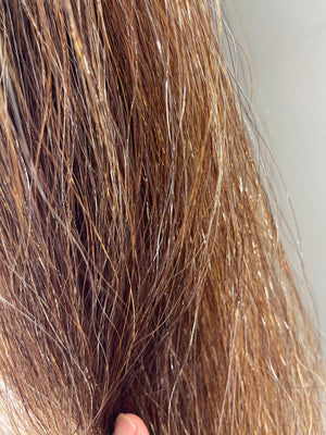 Chestnut flaxen mix full + 64cm