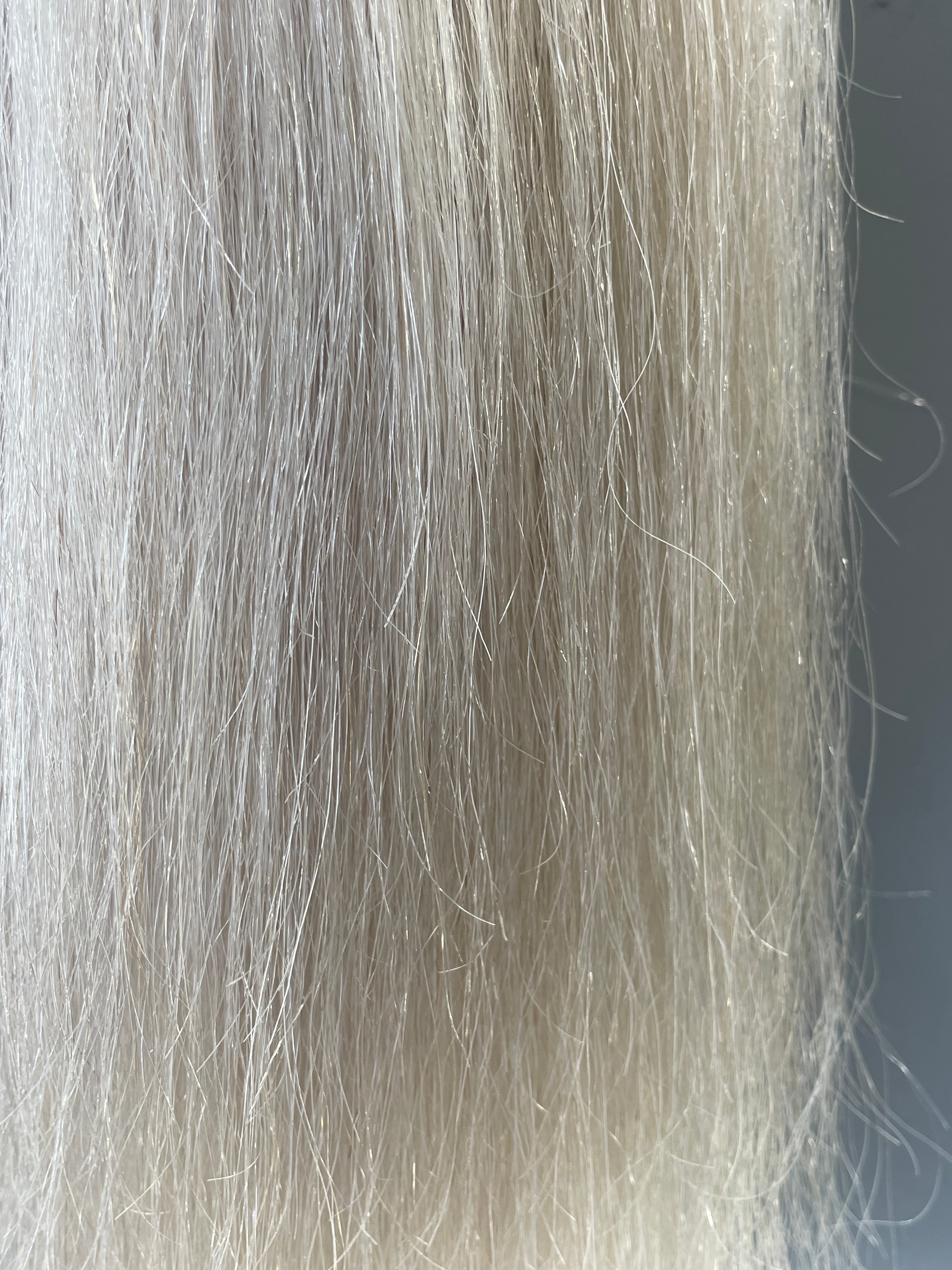 Weighted off white pally Double thickness 61 cm Final weight 580g
