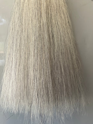 Light Grey false tail 67 cm long Triple thickness