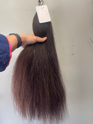 Weighted Liver chestnut Double thickness 61 cm long suit pony final weight 580g
