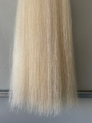 Qhorse Length 100 cm Pally white Big Double 600g of hair
