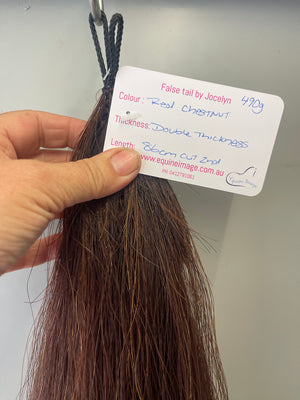 Red Chestnut Stockhorse length 86 cm cut end Double thickness