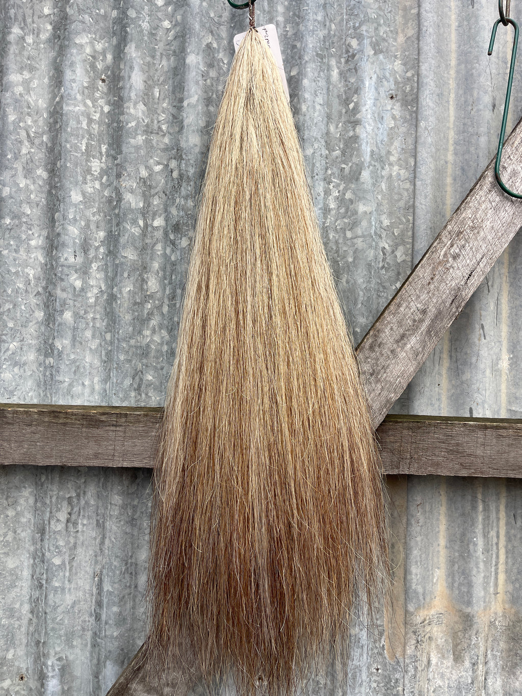 Taffy light flaxen blend 76 cm natural end Double thickness