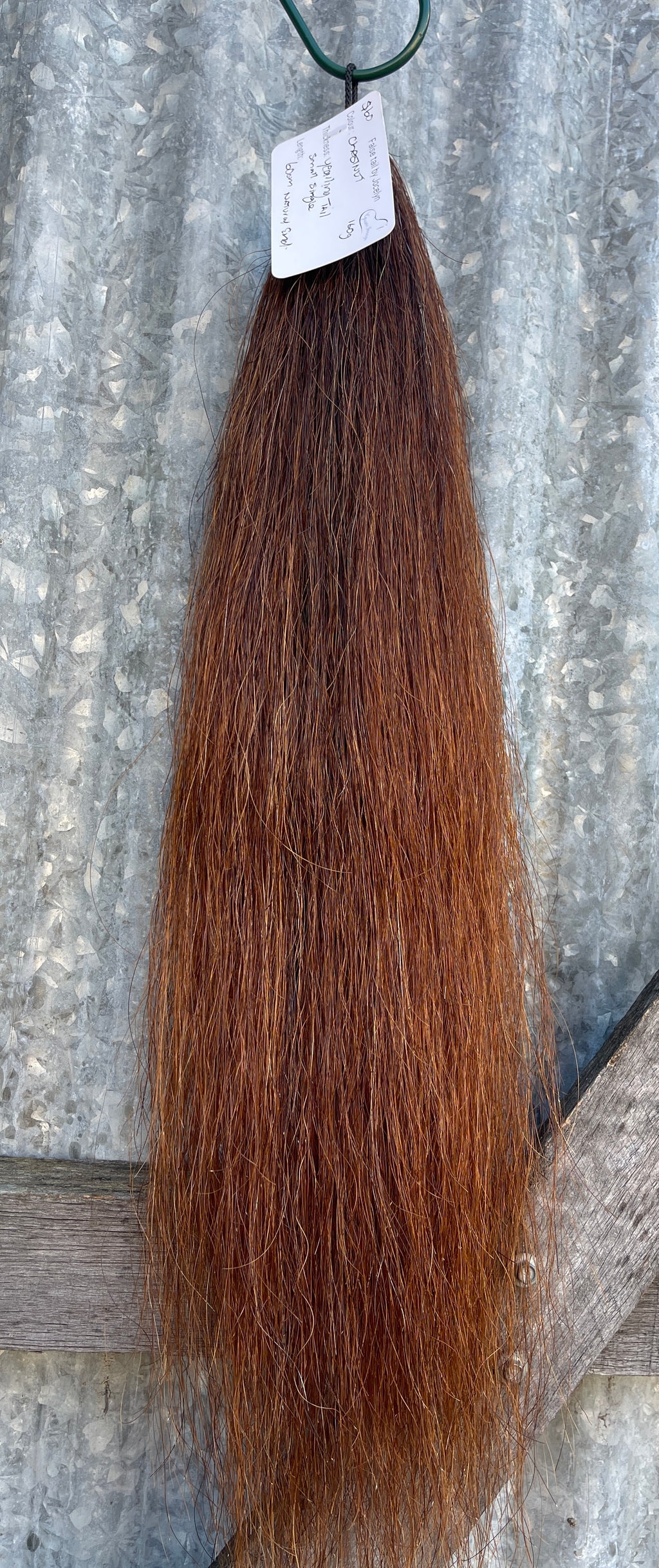 Chestnut yearling ( mini ) filler 60 cm natural end