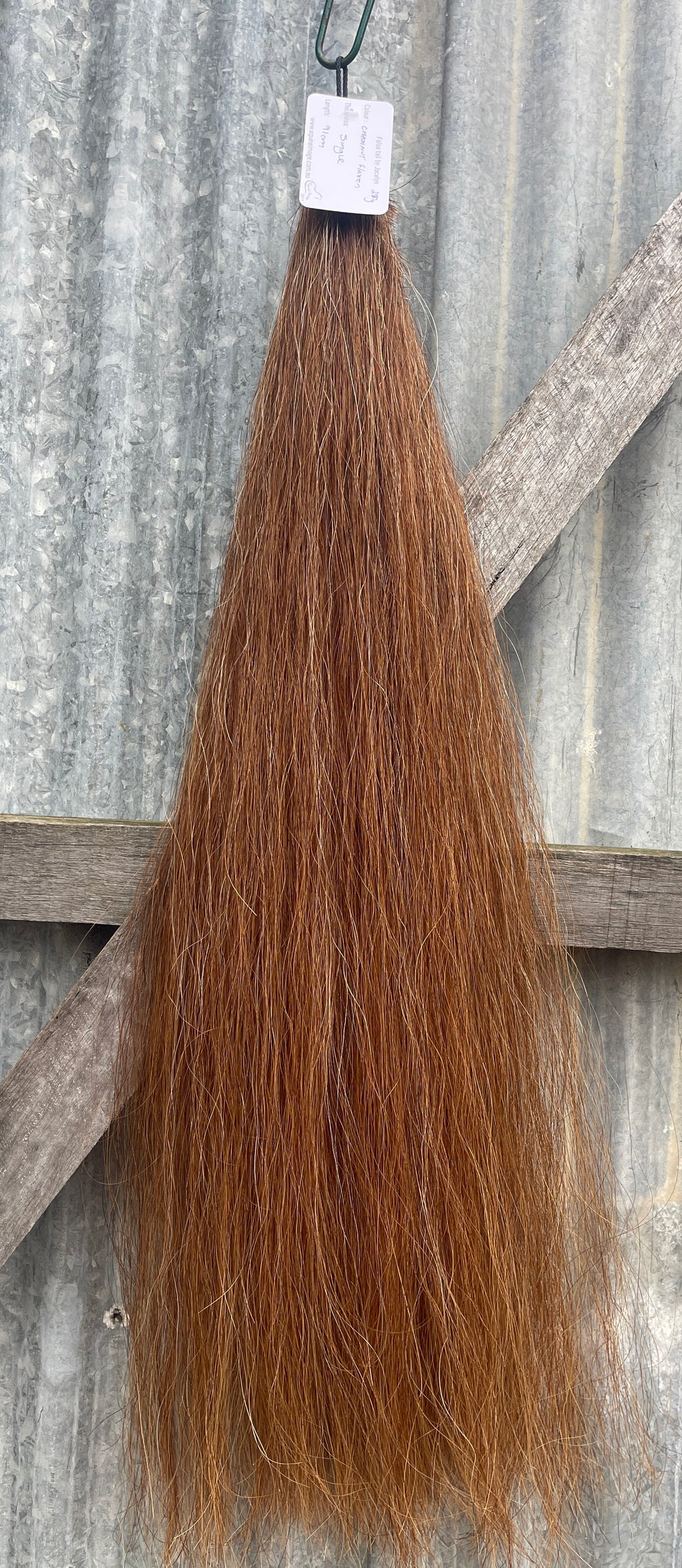 Chestnut flaxen single thickness 91 cm